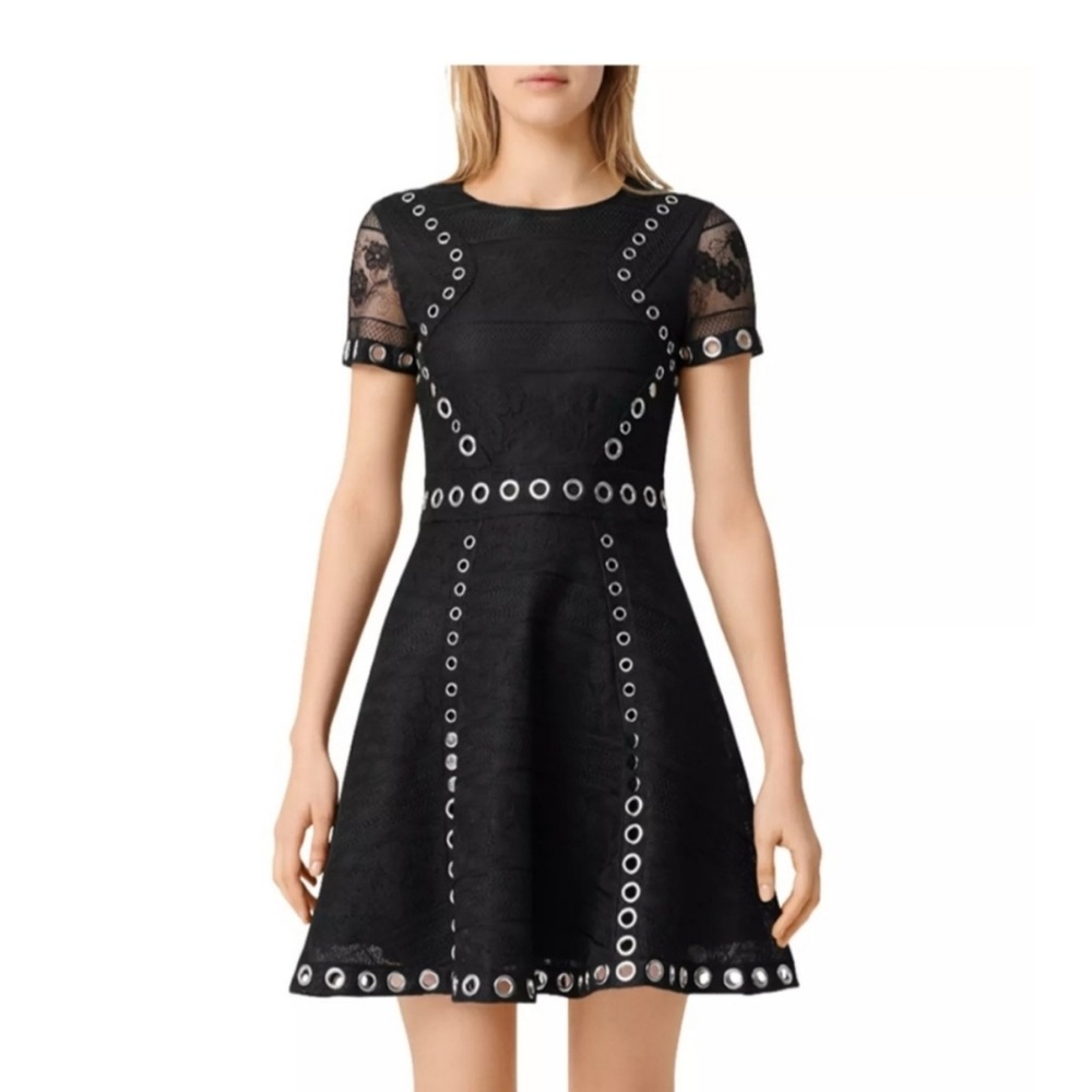 Maje Ranch Eyelet dress